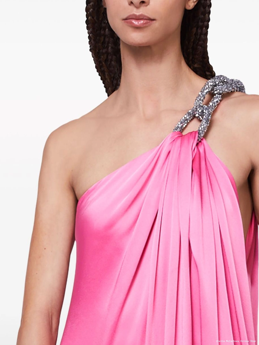 Affordable Falabella satin McCartney crystal-embellished gown Stella Women 0817